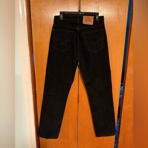 Vintage Levi's 505 Black Jeans made in USA 90’s excellent condition! 32x30